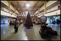 Inside domestic airport. Yangon, Myanmar ( color)