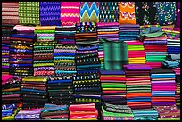 Colorful fabrics. Amarapura, Myanmar ( color)