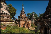 Daw Gyan Pagoda complex, Ava. Myanmar ( color)