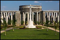 Allied War Cemetery. Bago, Myanmar ( color)