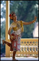 Traditional dancer. Bangkok, Thailand (color)