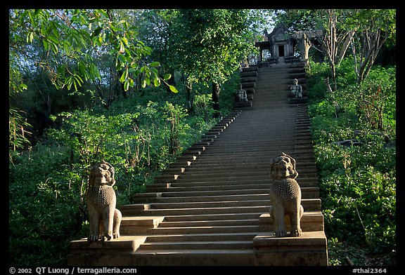 Khmer-style temple of the east. Muang Boran, Thailand