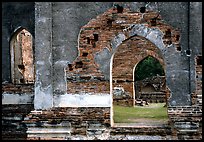 Ruins of the King Narai's palace. Lopburi, Thailand (color)