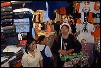 Akkha tribeswoman in the Night Bazaar. Chiang Mai, Thailand ( color)