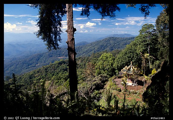 Hills in the outskirts of the city. Chiang Mai, Thailand