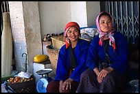 Tribeswomen. Chiang Rai, Thailand (color)