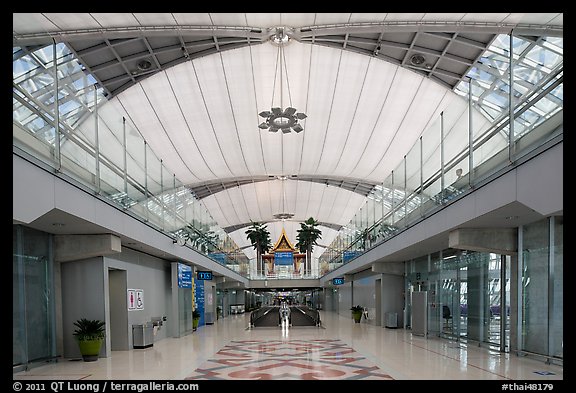 New Bangkok international airport. Bangkok, Thailand