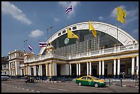 Hualamphong railway station. Bangkok, Thailand ( color)