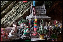 Spirit House, Tham Phra Nang, Rai Leh. Krabi Province, Thailand ( color)