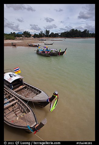 Ao Nammao harbor. Krabi Province, Thailand