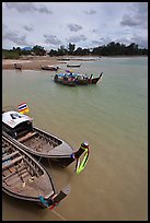 Ao Nammao harbor. Krabi Province, Thailand