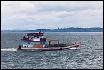 Fishing boat, Adaman Sea. Krabi Province, Thailand