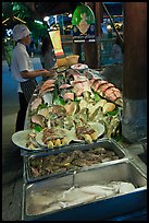 Seafood restaurant, Ko Phi-Phi island. Krabi Province, Thailand