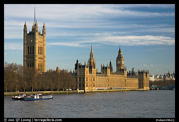 Victoria Tower and palace of Westminster. London, England, United Kingdom