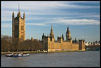 Victoria Tower and palace of Westminster. London, England, United Kingdom (color)