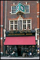 Building housing the pub Westmister Arms. London, England, United Kingdom