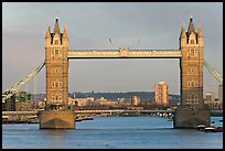 Tower Bridge, late afternoon. London, England, United Kingdom ( color)
