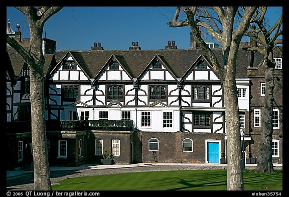 Queen's house, the Tower of London. London, England, United Kingdom (color)