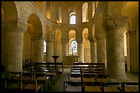 Norman-style chapel of St John the Evangelist, here the royal family worshipped, Tower of London. London, England, United Kingdom