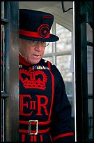 Yeoman Warder (Beefeater), Tower of London. London, England, United Kingdom ( color)