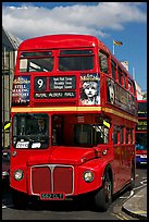 Routemaster double decker bus. London, England, United Kingdom