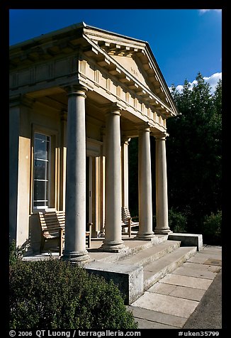 King William's temple. Kew Royal Botanical Gardens,  London, England, United Kingdom (color)