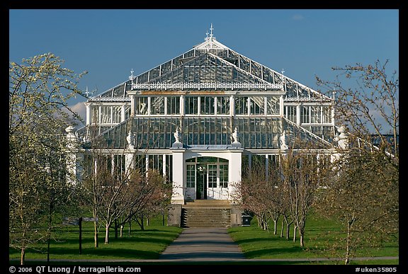Temperate House. Kew Royal Botanical Gardens,  London, England, United Kingdom (color)