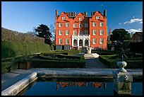 Kew Palace and basin. Kew Royal Botanical Gardens,  London, England, United Kingdom (color)