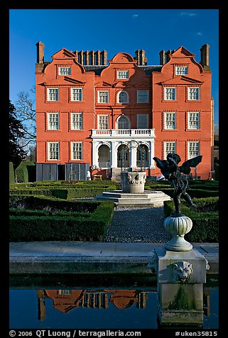 Kew Palace, the smallest of the royal palaces. Kew Royal Botanical Gardens,  London, England, United Kingdom