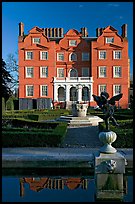 Kew Palace, the smallest of the royal palaces. Kew Royal Botanical Gardens,  London, England, United Kingdom (color)