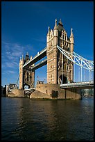 Tower Bridge, early morning. London, England, United Kingdom (color)