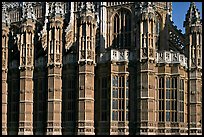 Architectural detail, Westminster Abbey. London, England, United Kingdom ( color)