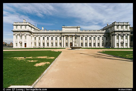 University of Greenwich and Trinity College of Music. Greenwich, London, England, United Kingdom (color)