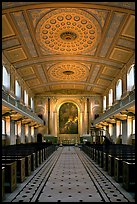 Chapel, Old Royal Naval College. Greenwich, London, England, United Kingdom ( color)