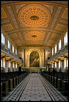 Chapel, Old Royal Naval College. Greenwich, London, England, United Kingdom