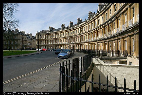 Royal Circus. Bath, Somerset, England, United Kingdom