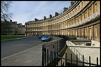 Royal Circus. Bath, Somerset, England, United Kingdom ( color)