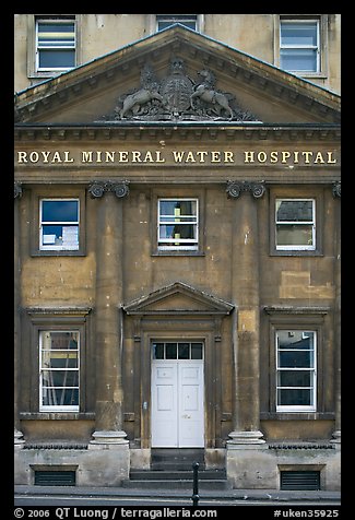 Royal mineral water hospital. Bath, Somerset, England, United Kingdom