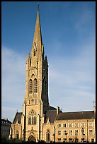 Church, late afternoon. Bath, Somerset, England, United Kingdom ( color)