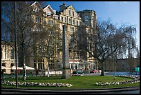 Orange Grove Plaza and Empire Hotel. Bath, Somerset, England, United Kingdom ( color)