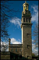 Beckford tower with topmost gilded belvedere. Bath, Somerset, England, United Kingdom ( color)