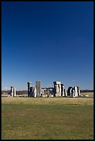 Stone circle, Stonehenge, Salisbury. England, United Kingdom ( color)