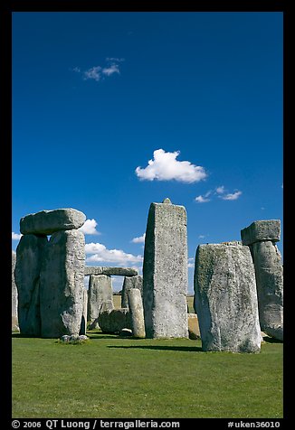 Megaliths, Stonehenge, Salisbury. England, United Kingdom (color)