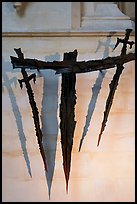 Altar of Sword's Point, site of Thomas Beckett martyrdom, Canterbury Cathedral. Canterbury,  Kent, England, United Kingdom ( color)