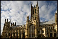 Central tower and south transept, Canterbury Cathedral. Canterbury,  Kent, England, United Kingdom