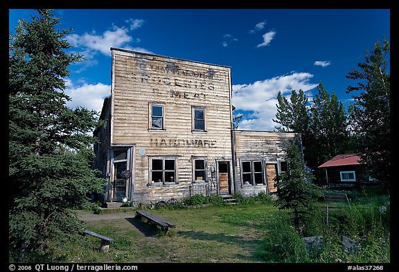 Old hardware store. McCarthy, Alaska, USA