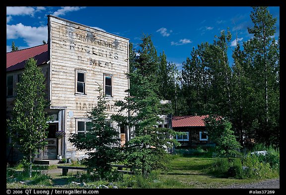 Old hardware store bulding. McCarthy, Alaska, USA