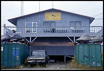 Bush store in Kiana. North Western Alaska, USA (color)
