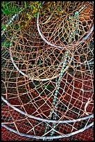 Fishing nets. Homer, Alaska, USA (color)