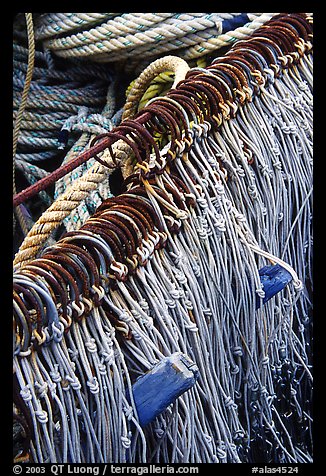 Fishing hooks. Homer, Alaska, USA (color)